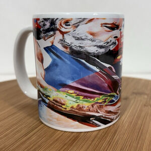 Bob Weir Coffee Mug Grateful Dead Psychedelic Band Ceramic Cup Colorful